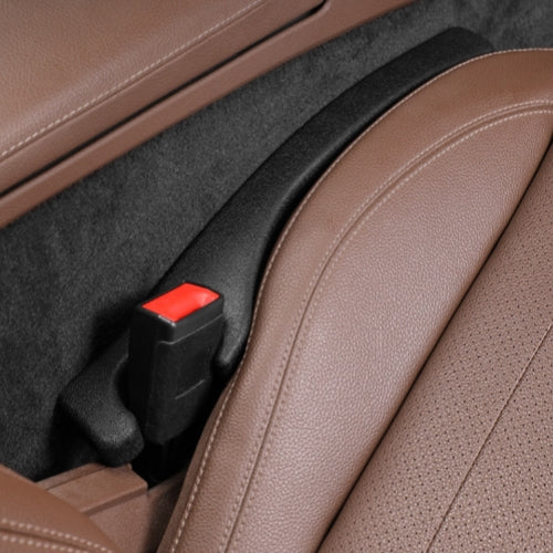 Car Seat Gap Filler 2 Pack, Universal Fit PU Leather Car Seat Gap Plug to Fill The Gap Between Seat and Console, Car Seat Crevice Blocker Stop Things from Dropping